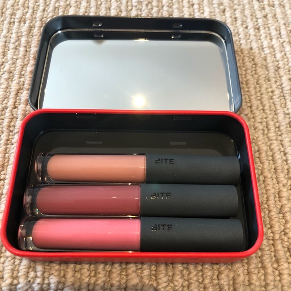 Bite Beauty Other - Bite Beauty Lip Gloss Trio